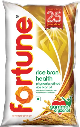 physically refined Rice Bran Oil Pouch